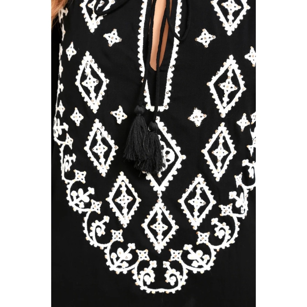Lulus Bohemian โVacay Daysโ Embroider Shift Dress - Picture 6 of 12
